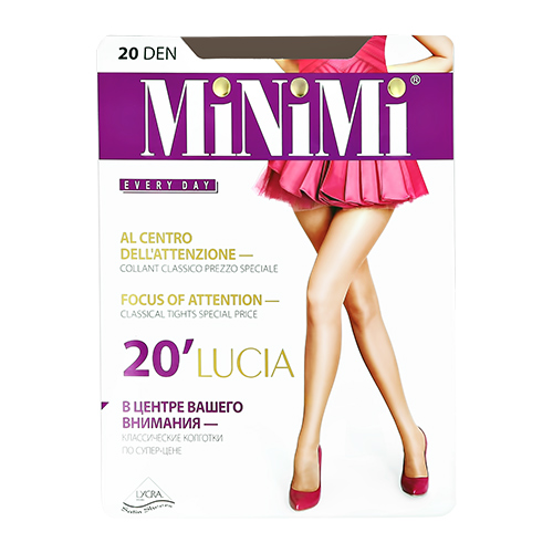 

Колготки женские MINIMI LUCIA 20 den тон Daino р-р 3