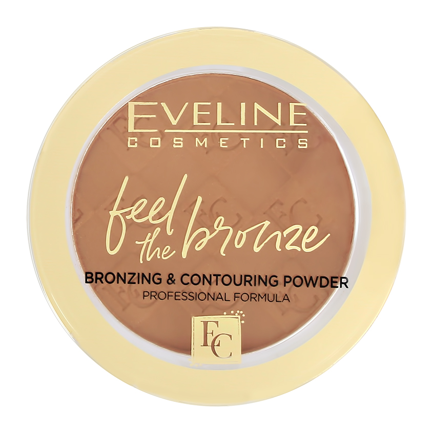 EVELINE Бронзер для лица EVELINE FEEL THE BRONZE тон 02 chocolate cake