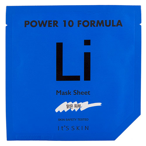 

Маска для лица ITS SKIN POWER 10 FORMULA LI успокаивающая 25 мл