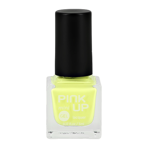 PINK UP Лак для ногтей PINK UP MINI GEL с эффектом геля тон 31 5 мл