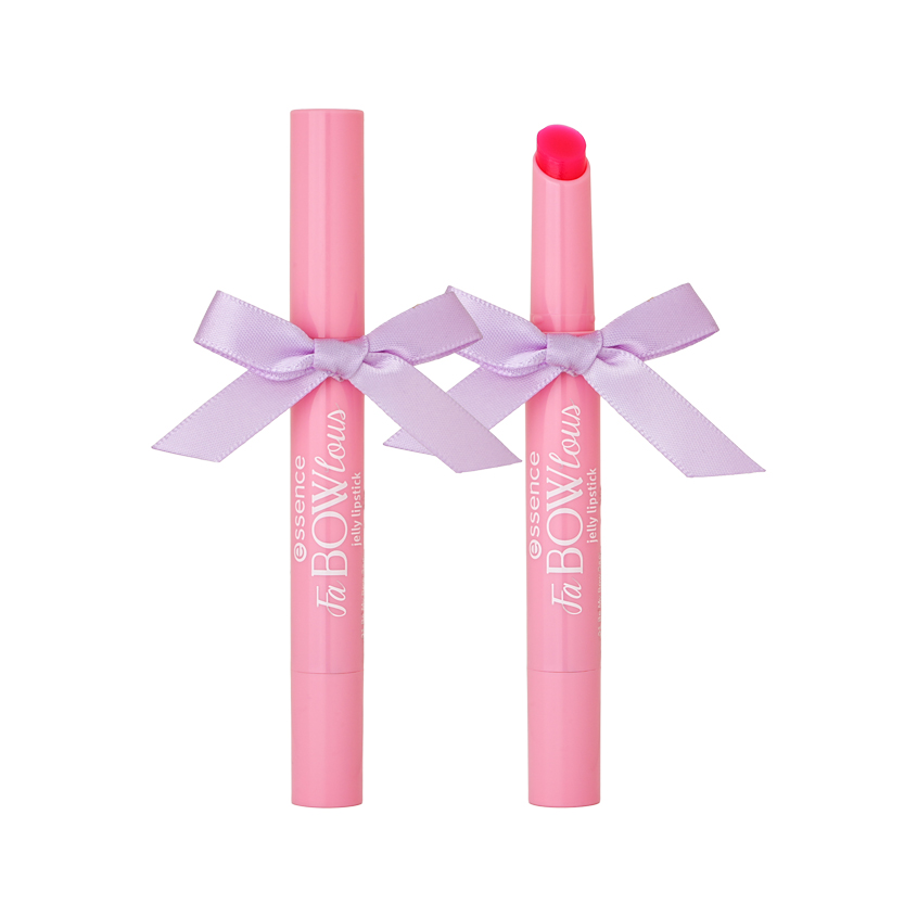 Помада для губ `ESSENCE` FABOWLOUS в стике с прозрачным финишем тон 01 Be My Bow Bae!