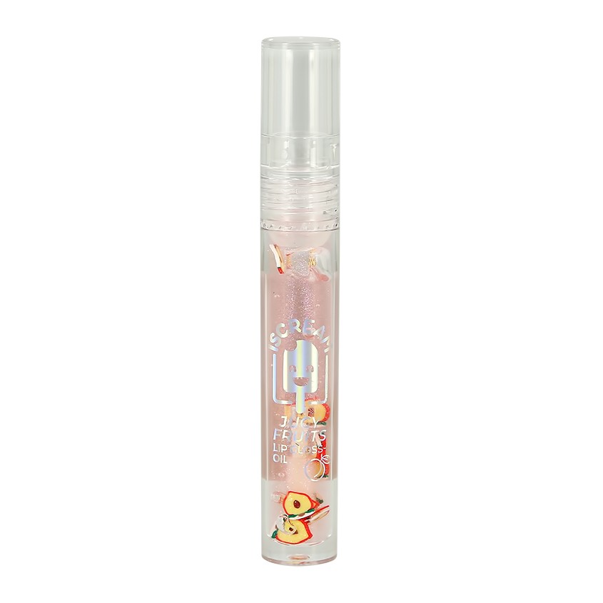 ISCREAM Блеск-масло для губ ISCREAM JUICY FRUITS тон 04 soft peach