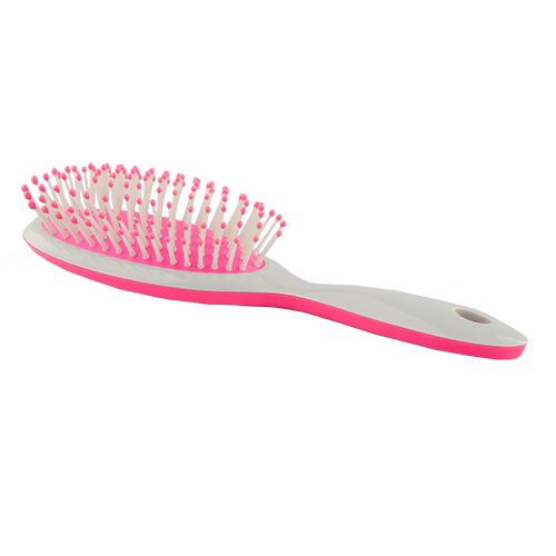 

Щетка для волос LADY PINK NEON & NEUTRAL массажная средняя