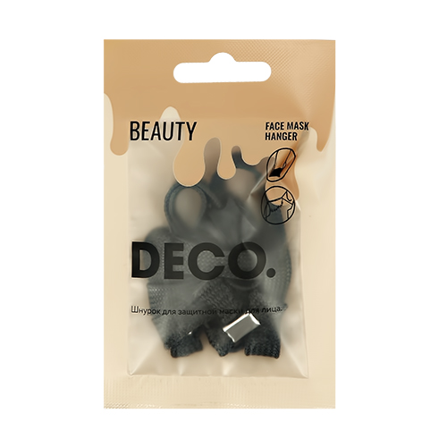 

Шнурок для защитной маски DECO. черный