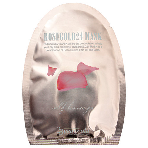 

Маска для лица 23 YEARS OLD с розовой водой и частицами золота 40 мл