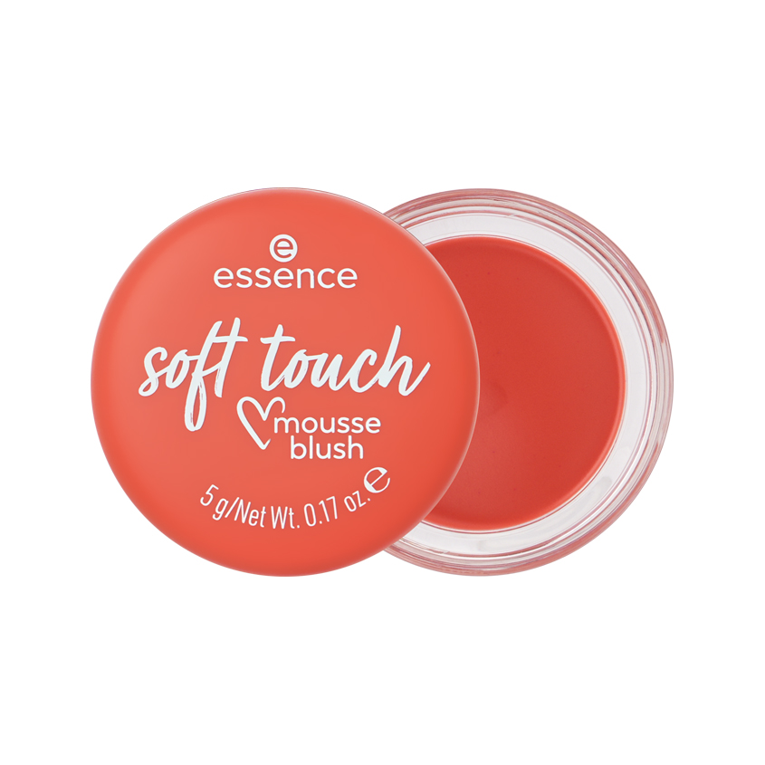 Румяна для лица ESSENCE SOFT TOUCH MOUSSE муссовые тон 30 Coral crush