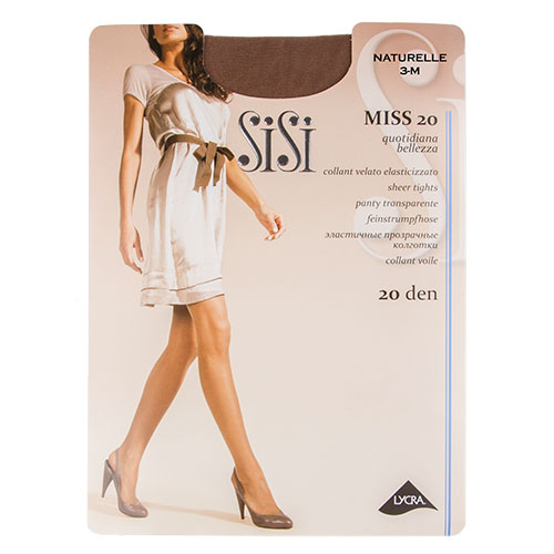 

Колготки женские SISI MISS 20 den Naturelle р-р 3