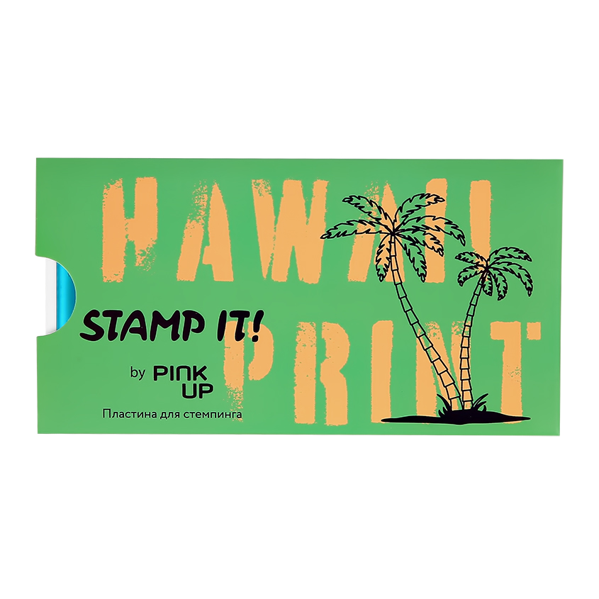 

Пластина для стемпинга PINK UP STAMP IT! HAWAII PRINT