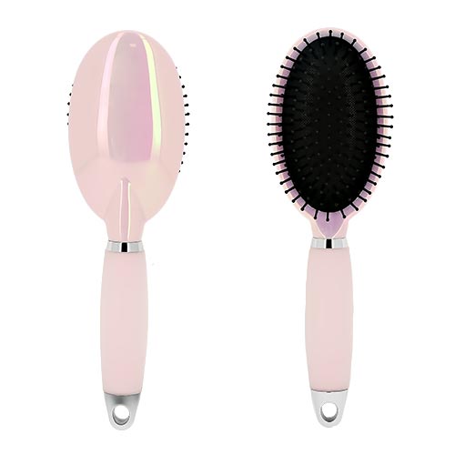 

Расческа для волос LADY PINK овальная розовая
