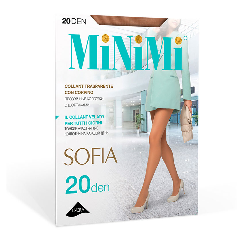 Колготки женские MINIMI SOFIA 20 den Daino р-р 2