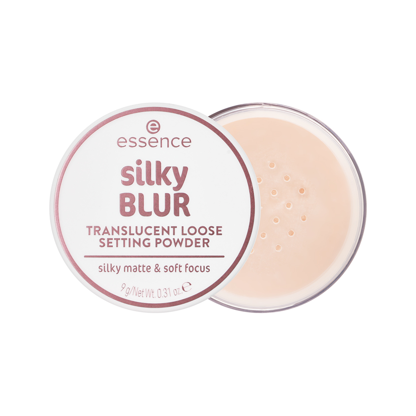 Пудра для лица ESSENCE SILKY BLUR фиксирующая тон 10