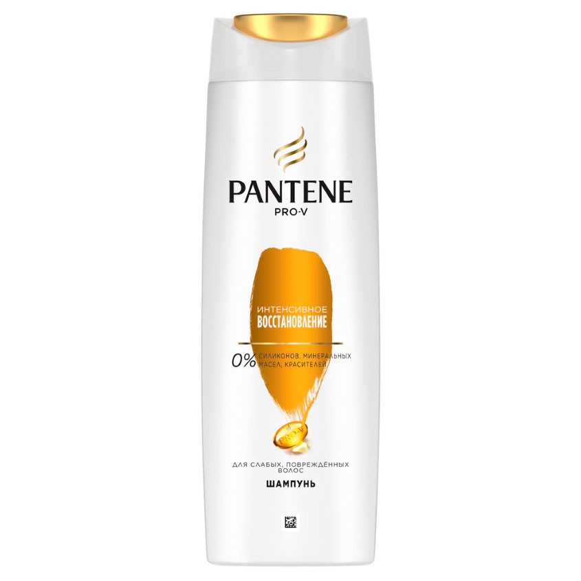 PANTENE PRO-V Шампунь для волос PANTENE PRO-V ИНТЕНСИВНОЕ ВОССТАНОВЛЕНИЕ для слабых и поврежденных волос 400 мл 46075
