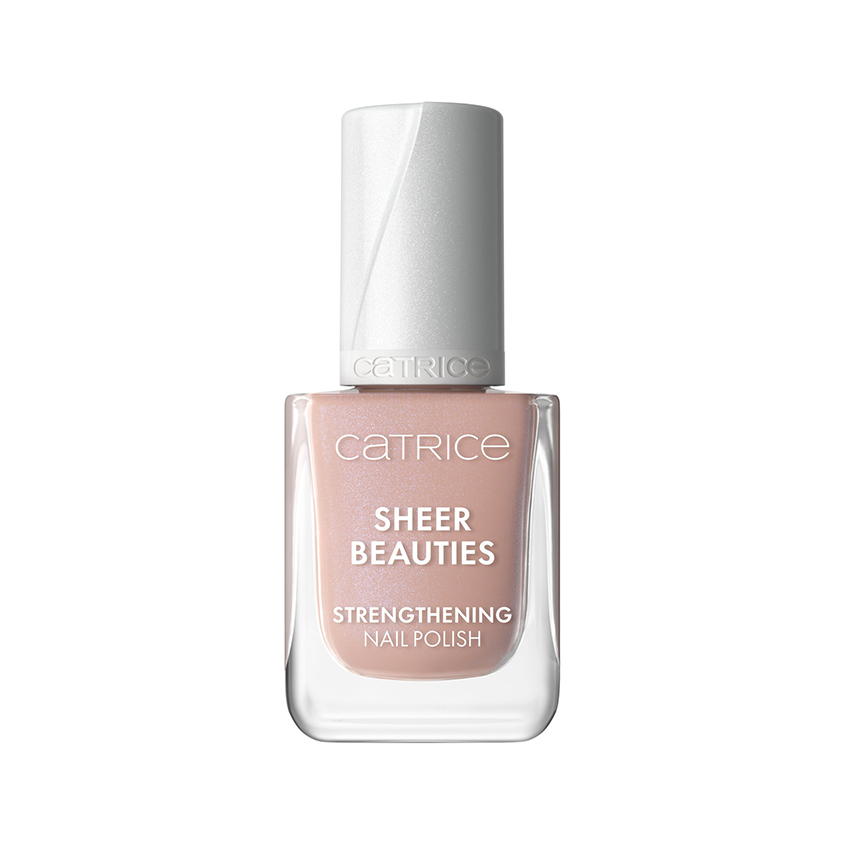 Лак для ногтей CATRICE SHEER BEAUTIES укрепляющий тон 60 Nudie beautie
