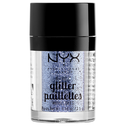 Глиттер для лица и тела `NYX PROFESSIONAL MAKEUP` METALLIC GLITTER тон 02 darkside