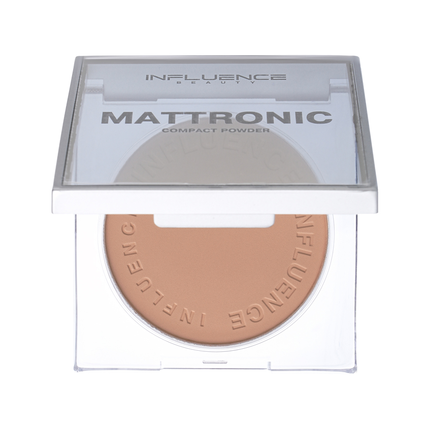 Пудра для лица INFLUENCE BEAUTY MATTRONIC компактная с эффектом рассеянного света тон 03 Medium