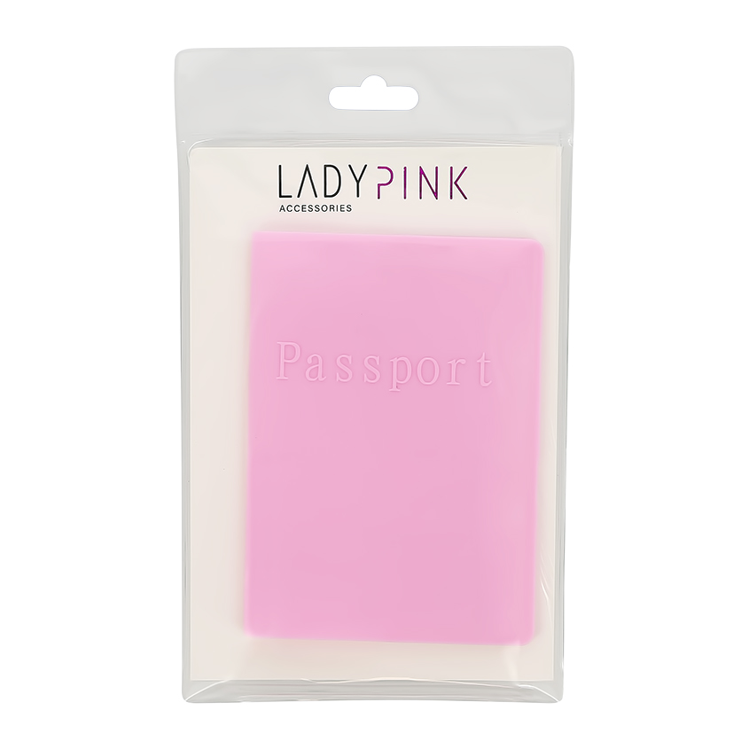 Обложка для паспорта `LADY PINK` `BASIC`