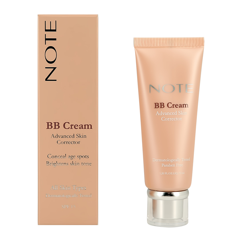 Крем тональный для лица NOTE BB CREAM тон 100 - фото 1