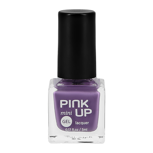 Лак для ногтей PINK UP MINI GEL с эффектом геля тон 16 5 мл фото