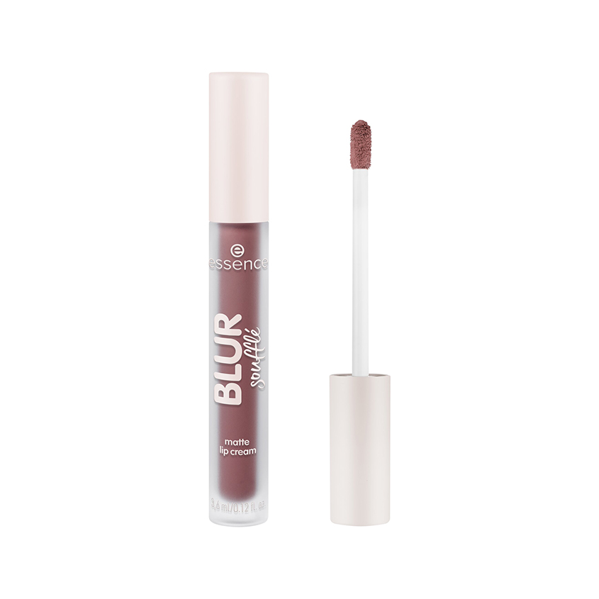 Помада для губ ESSENCE BLUR SOUFFLE жидкая с матовым фишинем тон 01 Deep scroll