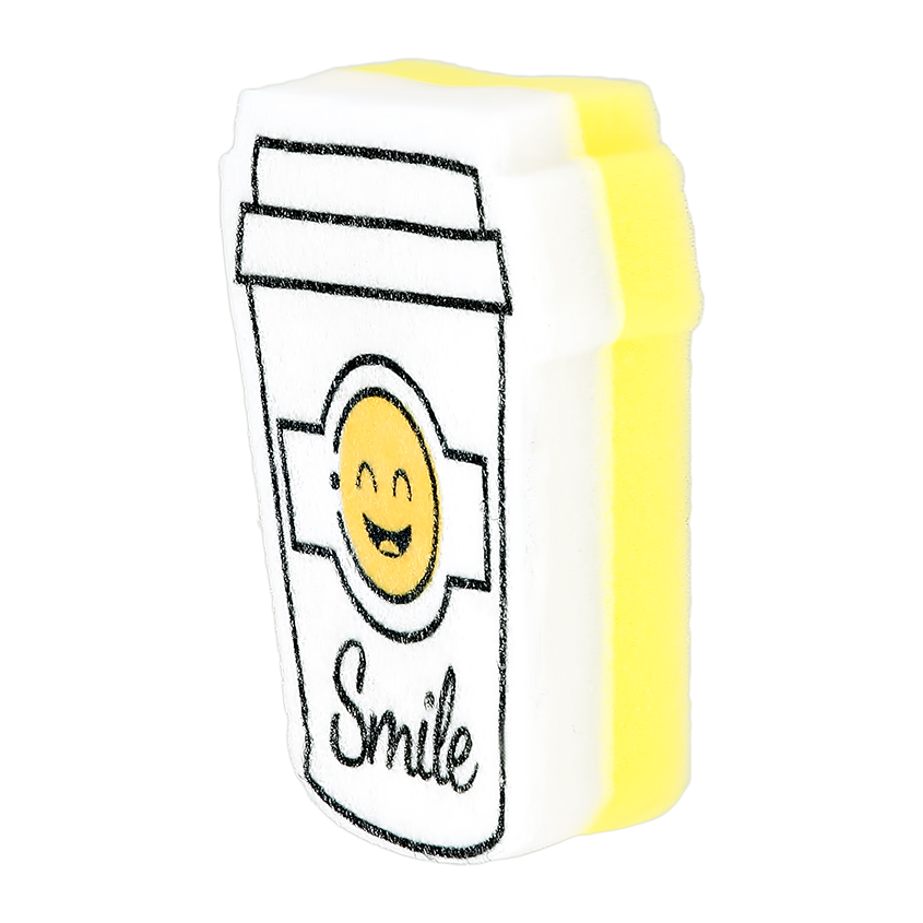 Губка кухонная `LELEA` SMILE CUP