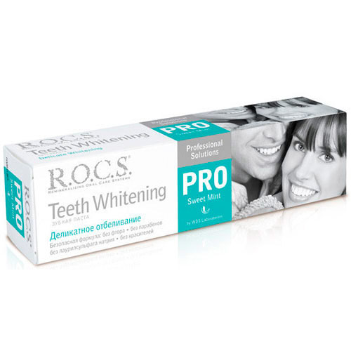 Паста зубная `R.O.C.S.` PRO Sweet Mint (деликатное отбеливание) 135 г
