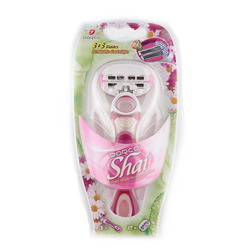 

Станок для бритья DORCO SHAI 6 лезвий с 2 сменными кассетами
