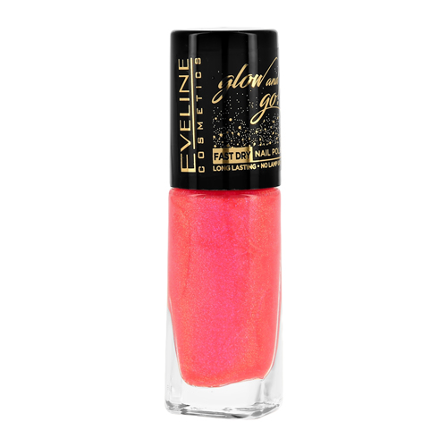 Лак для ногтей `EVELINE` GLOW AND GO тон 02 8 мл