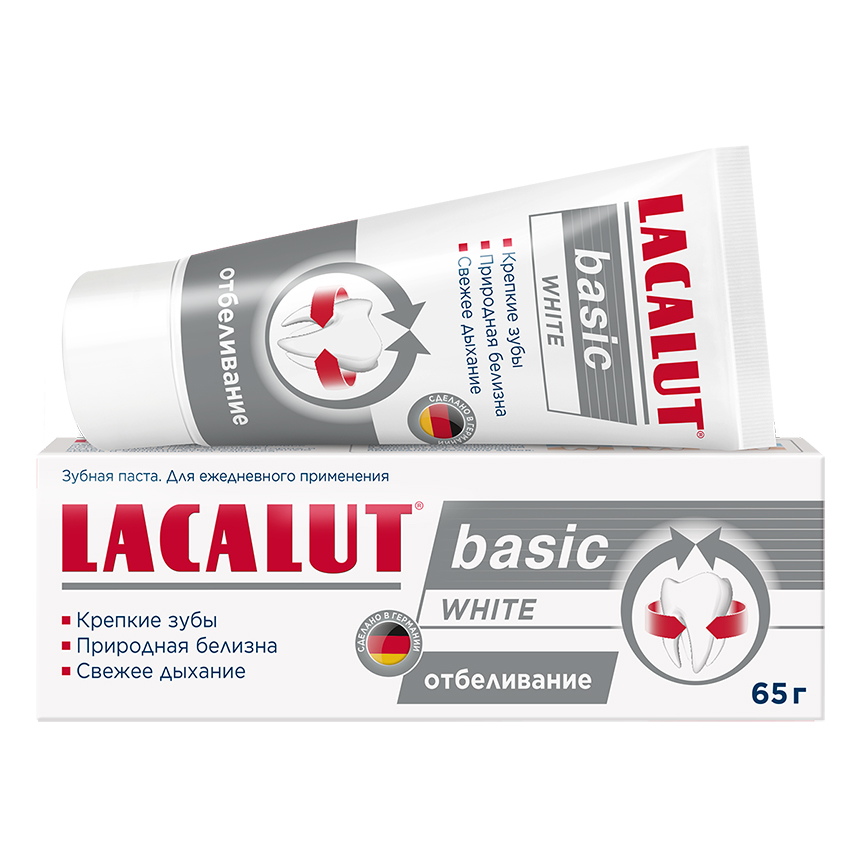 

Паста зубная LACALUT BASIC White 65 г