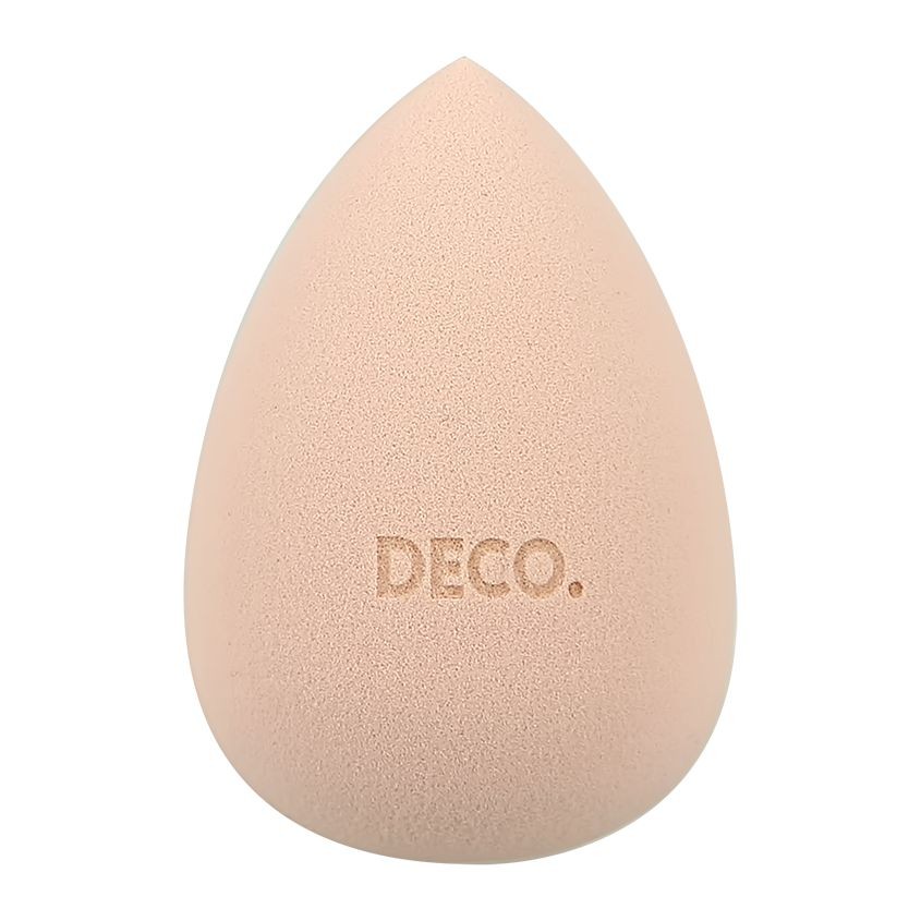 DECO. Спонж для макияжа DECO. BASE каплевидный без латекса аксессуары для макияжа deco спонж для очищения лица каплевидный скошенный