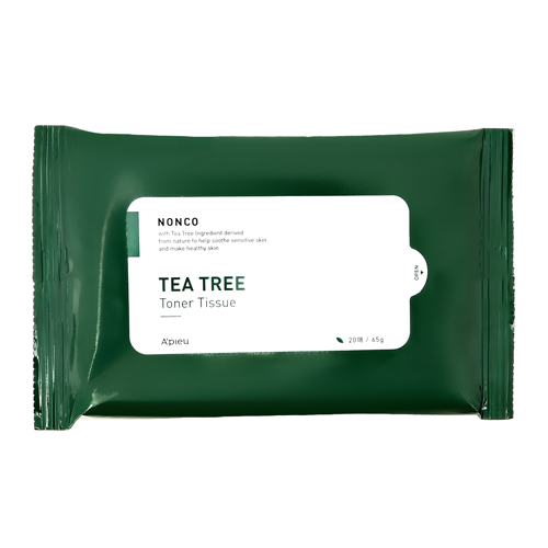 

Салфетки для лица APIEU NONCO TEA TREE с маслом чайного дерева 20 шт