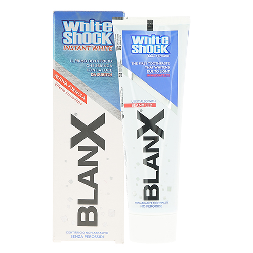 

Паста зубная BLANX WHITE SHOCK отбеливающая 75 мл