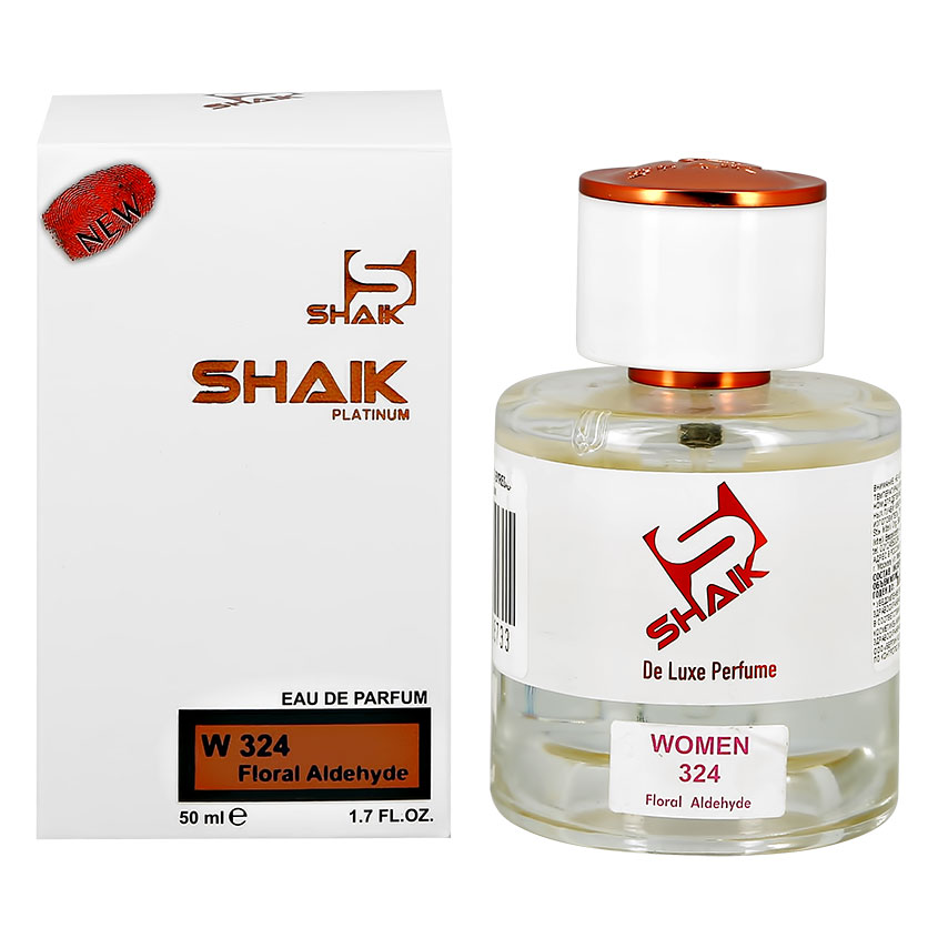 Парфюмерная вода `SHAIK` DE LUXE PERFUME W 324 floral aldehyde (жен.) 50 мл