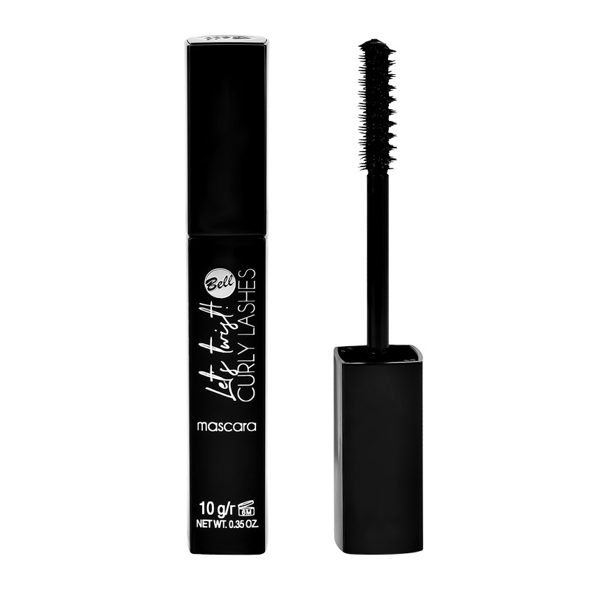 цена BELL Тушь для ресниц BELL LETS TWIST CURLY LASHES MASCARA тон 01 черная