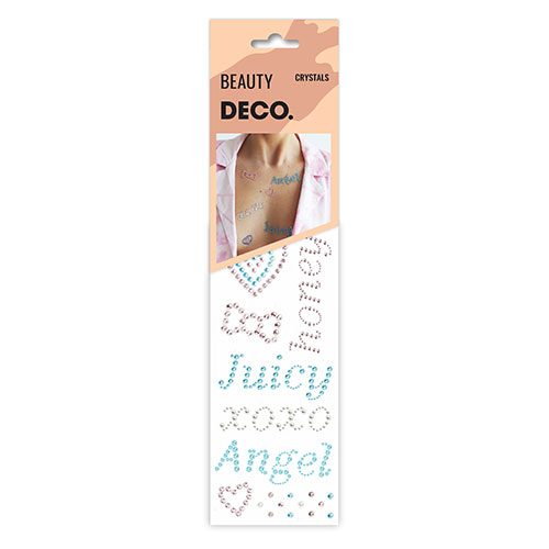 

Кристаллы для лица и тела DECO. CRYSTALS by Miami tattoos Juicy
