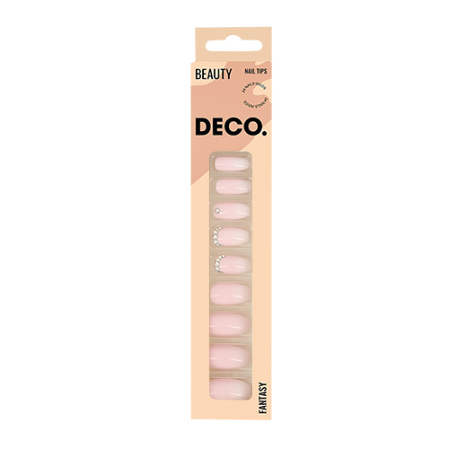 

Набор накладных ногтей DECO. FANTASY diamonds 24 шт + клеевые стикеры 24 шт