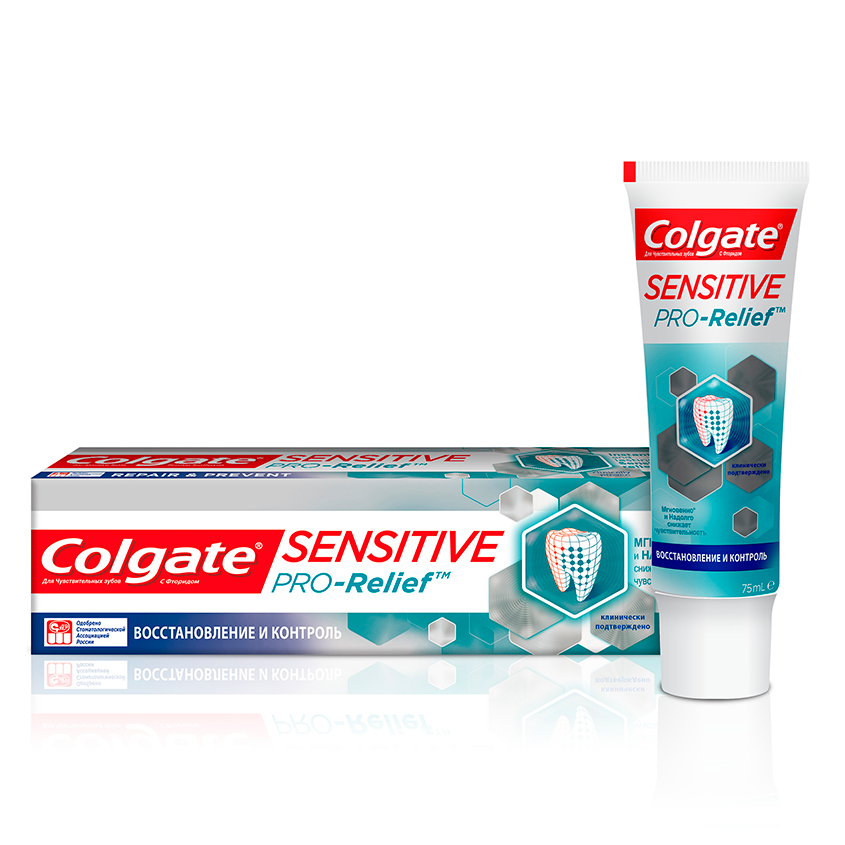 Паста зубная COLGATE SENSITIVE PRO-RELIEF Восстановление и контроль 75 мл