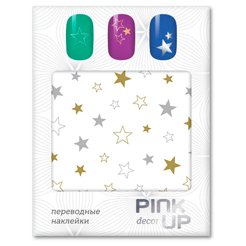 

Наклейки для ногтей переводные PINK UP DECOR SYMBOLS тон 581