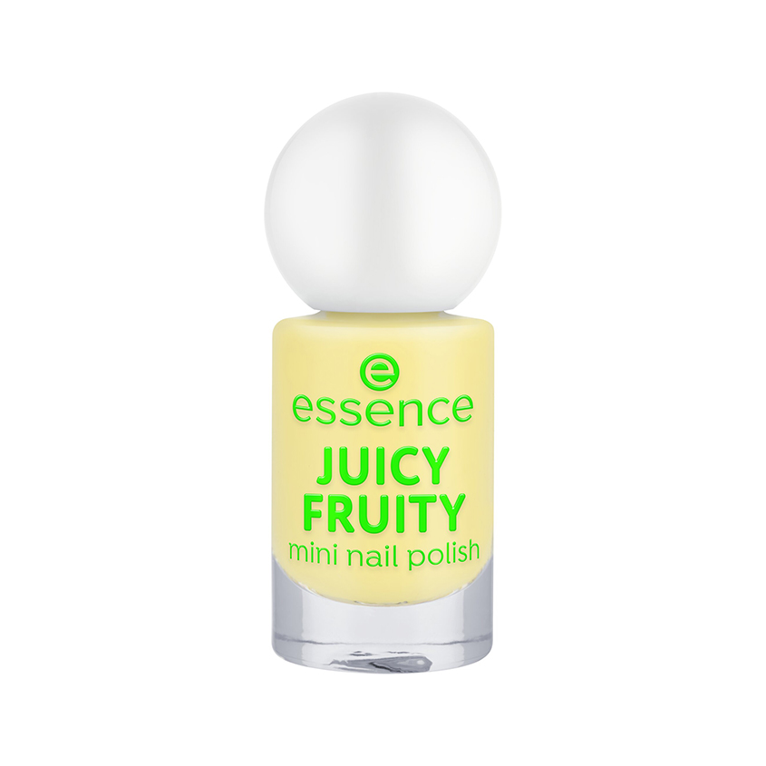 Лак для ногтей ESSENCE JUICY FRUITY мини с ароматом лимона тон 15