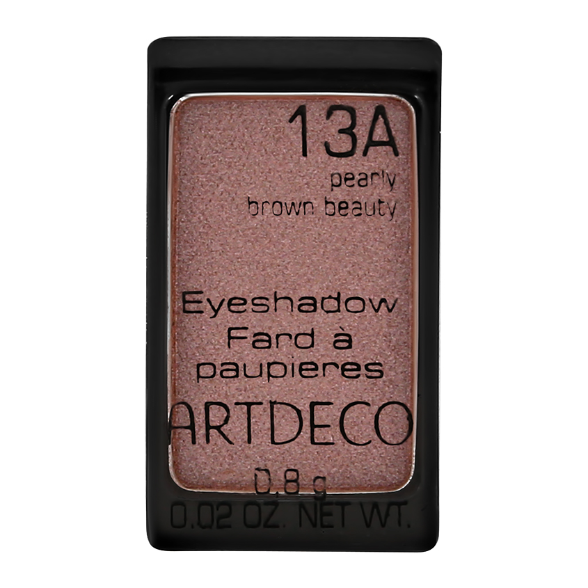 Тени для век ARTDECO EYESHADOW перламутровые тон 13A pearly brown beaty