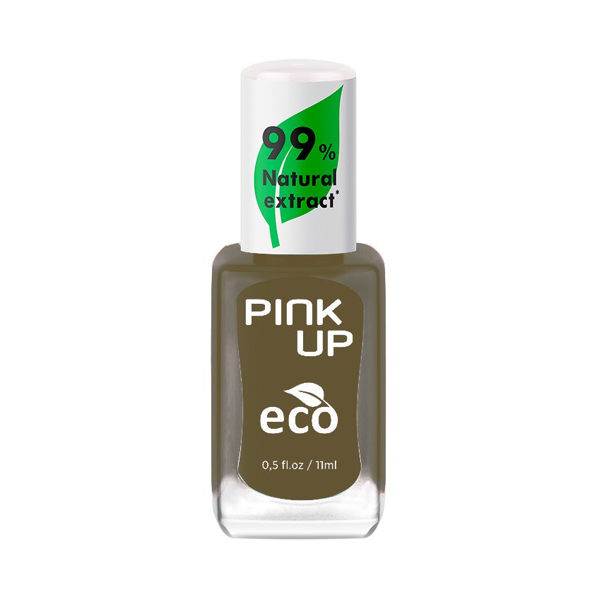 Лак для ногтей `PINK UP` `ECO` тон 24 с натуральными ингредиентами 11 мл
