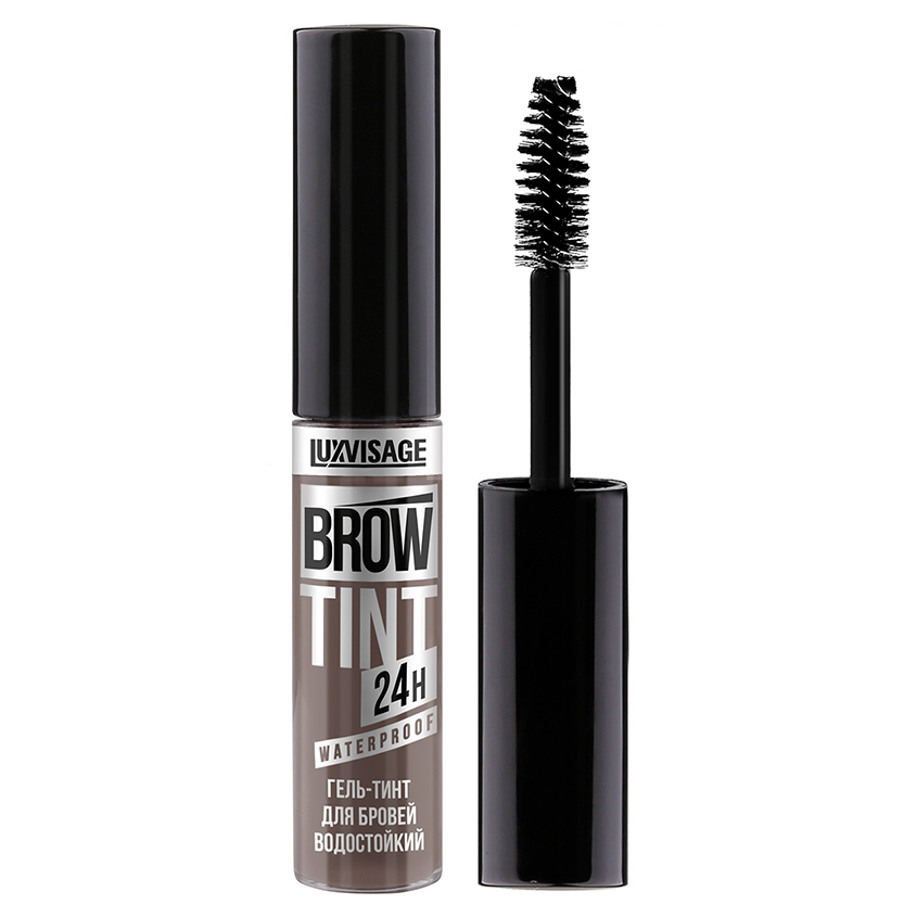 Гель-тинт для бровей LUXVISAGE BROW TINT WATERPROOF 24H тон 104 taupe grey водостойкий гель тинт для бровей водост 102