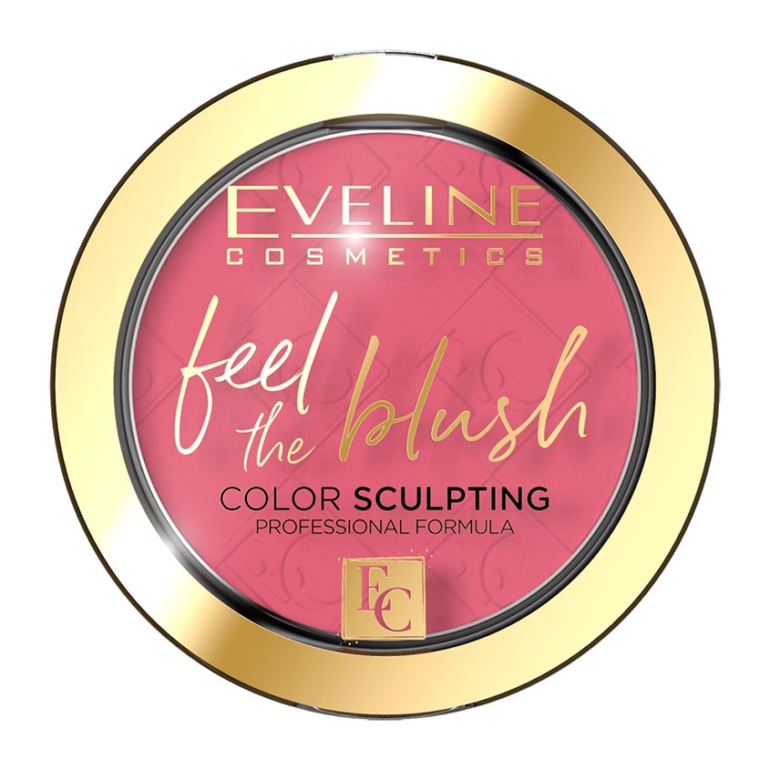 EVELINE Румяна для лица EVELINE FEEL THE BLUSH тон 03 orchid eveline cosmetics румяна для лица feel the blush 01 peony