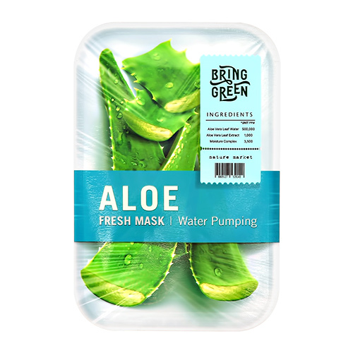 

Маска для лица BRING GREEN с экстрактом алоэ вера увлажняющая 20 г