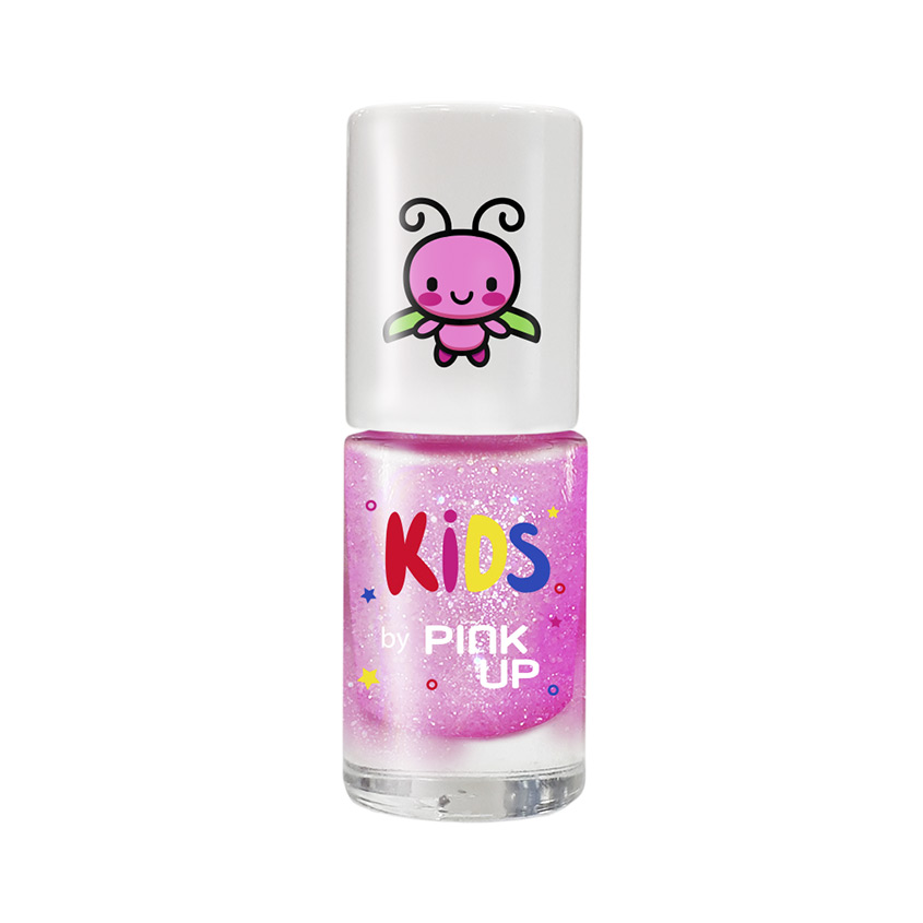 Детский лак для ногтей PINK UP KIDS на водной основе тон 12 5 мл