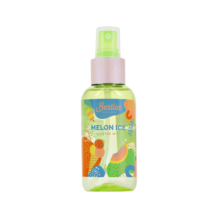 Парфюмированный мист для тела BESTIES SCENTED MIST melon ice жен. 100 мл