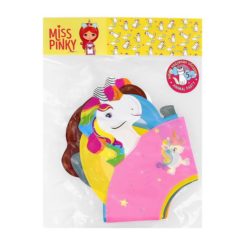 

Набор ободков MISS PINKY 5 шт