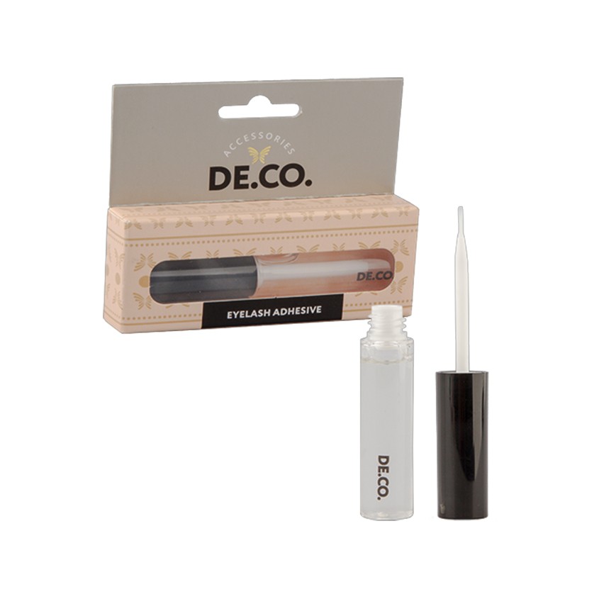 DECO. Клей для ресниц и пучков DECO. EYELASHES ADHESIVE водостойкий на акриловой основе 5 мл клей shidi для макияжа накладных пучков и ленточных ресниц 5 мл