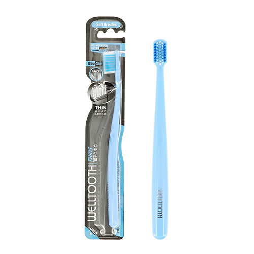 

Щетка зубная WELLTOOTH мягкая blue
