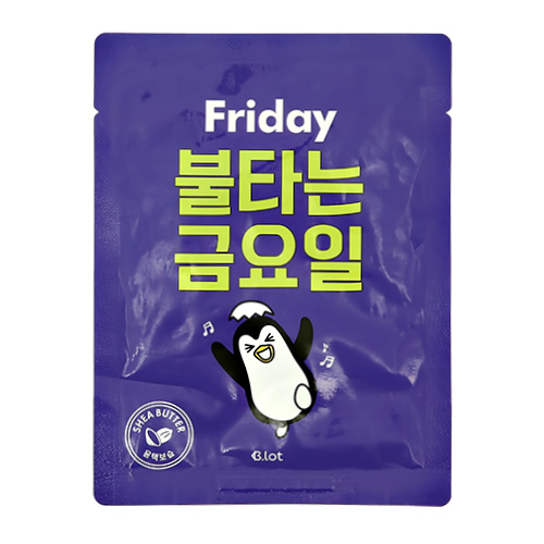 

Маска для лица B.LOT DAYLY Friday с маслом ши питательная 21 г