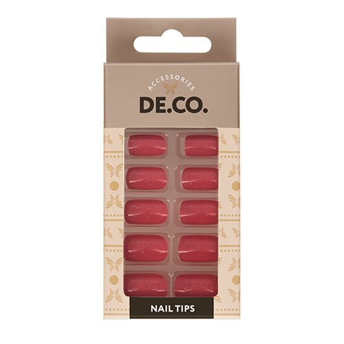 

Набор накладных ногтей DECO. GLOW Blush 24 шт+ клеевые стикеры 24 шт